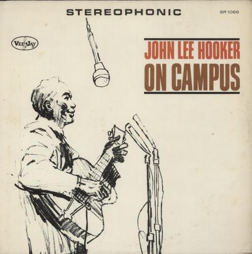 John Lee Hooker On Campus vinyl LP album (LP record) US JLHLPON892406