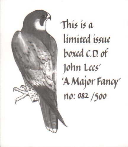 John Lees A Major Fancy - Limited Edition Autographed Box Set CD Album Box Set UK J86DXAM648968