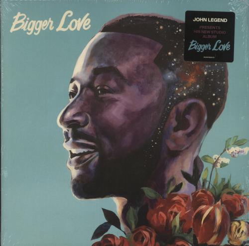 John Legend Bigger Love - Shrink 2-LP vinyl record set (Double LP Album) UK JEH2LBI870089