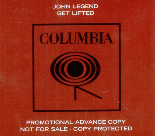 John Legend Get Lifted CD album (CDLP) UK JEHCDGE511483