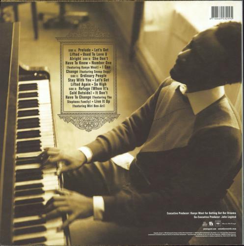 John Legend Get Lifted 2-LP vinyl record set (Double LP Album) UK JEH2LGE796871