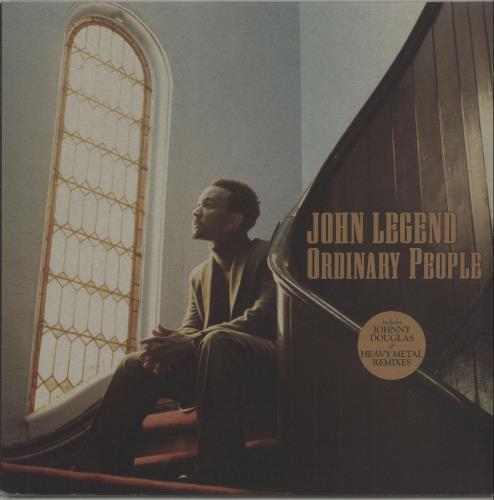 John Legend Ordinary People 12" vinyl single (12 inch record / Maxi-single) UK JEH12OR658257