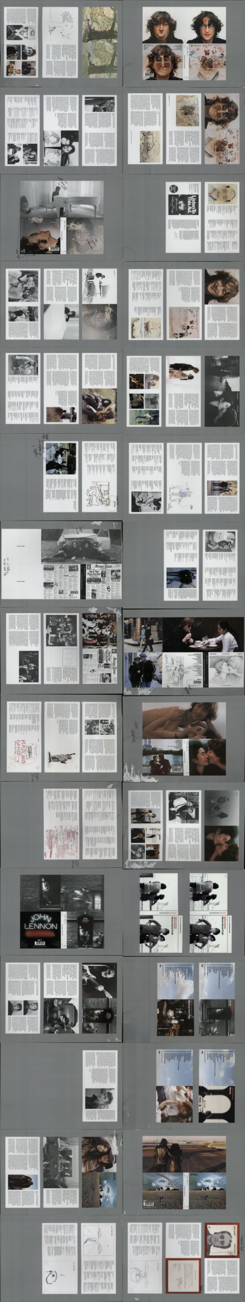 John Lennon 70th Birthday Remasters Series artwork UK LENARTH601076