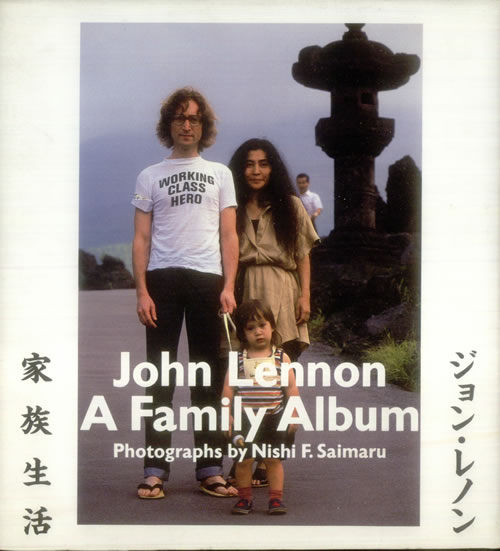 John Lennon A Family Album - 1990 Japanese Issue book Japanese LENBKAF545128