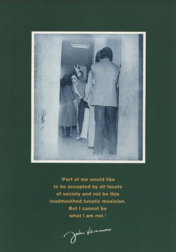 John Lennon A Tribute To John Lennon tour programme UK LENTRAT354639