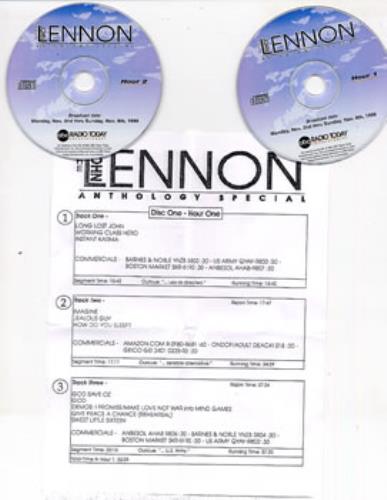John Lennon Anthology Special 2 CD album set (Double CD) US LEN2CAN152229