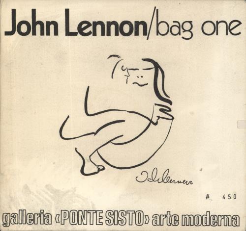 John Lennon Bag One memorabilia Italian LENMMBA420222