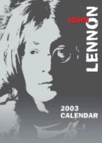 John Lennon Calendar 2003 calendar UK LENCACA225265