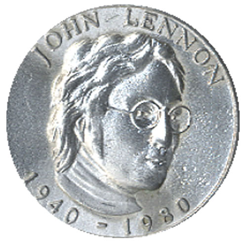John Lennon Commerative Coin 1940-1980 memorabilia UK LENMMCO595691