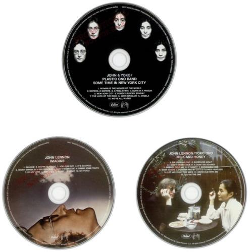John Lennon Complete Remastered Reissue Series CD album (CDLP) US LENCDCO521886