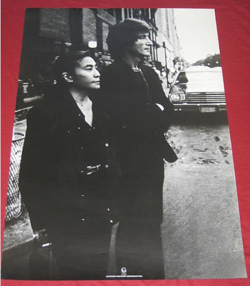 John Lennon Double Fantasy poster Japanese LENPODO351804