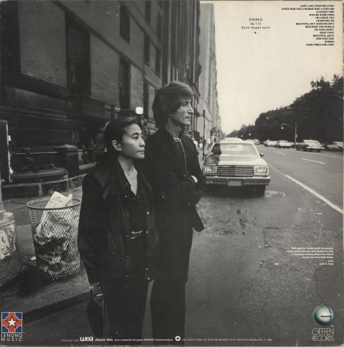 John Lennon Double Fantasy vinyl LP album (LP record) Brazilian LENLPDO735383