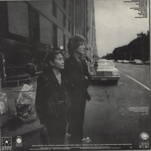 John Lennon Double Fantasy vinyl LP album (LP record) Yugoslavian LENLPDO765485