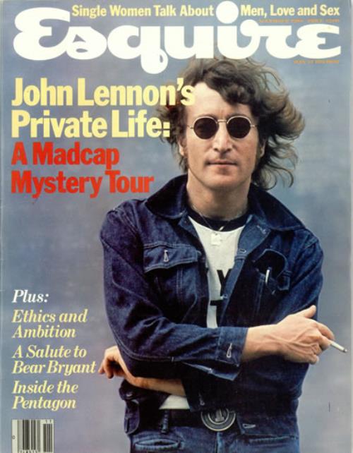 John Lennon Esquire magazine US LENMAES487161