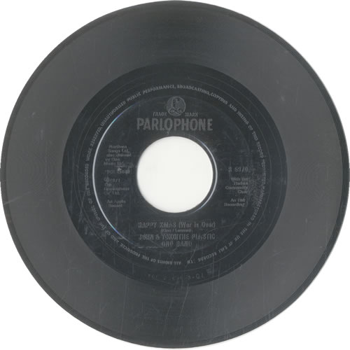 John Lennon Happy Xmas (War Is Over) - Jukebox 7" vinyl single (7 inch record / 45) UK LEN07HA520572