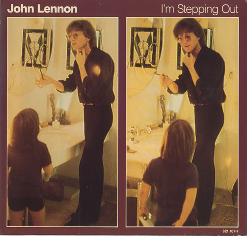 John Lennon I'm Stepping Out 7" vinyl single (7 inch record / 45) US LEN07IM101119