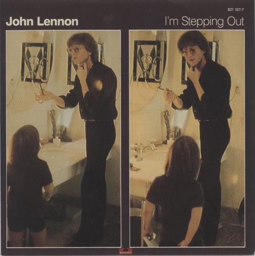John Lennon I'm Stepping Out 7" vinyl single (7 inch record / 45) German LEN07IM752092