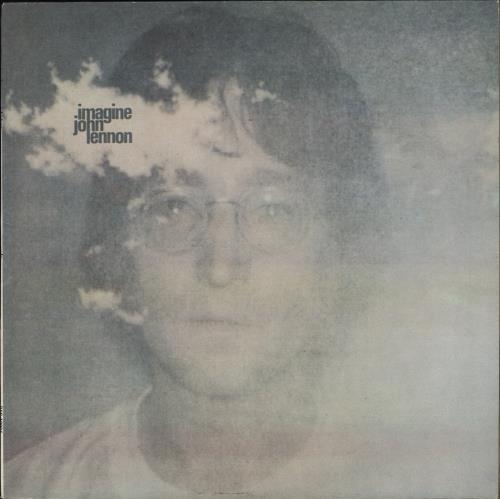 John Lennon Imagine + Poster vinyl LP album (LP record) UK LENLPIM228295