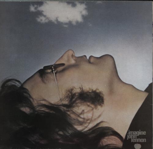 John Lennon Imagine + Poster vinyl LP album (LP record) UK LENLPIM228295