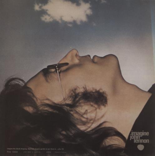 John Lennon Imagine - 80s vinyl LP album (LP record) UK LENLPIM604315