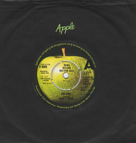 John Lennon Imagine - Demo 7" vinyl single (7 inch record / 45) UK LEN07IM367325
