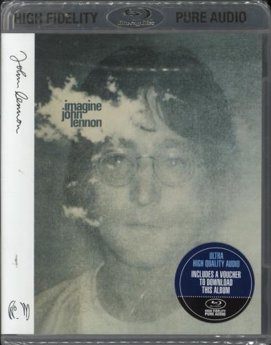 John Lennon Imagine - Sealed Blu Ray Audio UK LENABIM820428