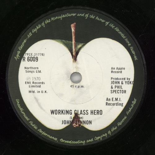 John Lennon Imagine - Solid 7" vinyl single (7 inch record / 45) UK LEN07IM556753