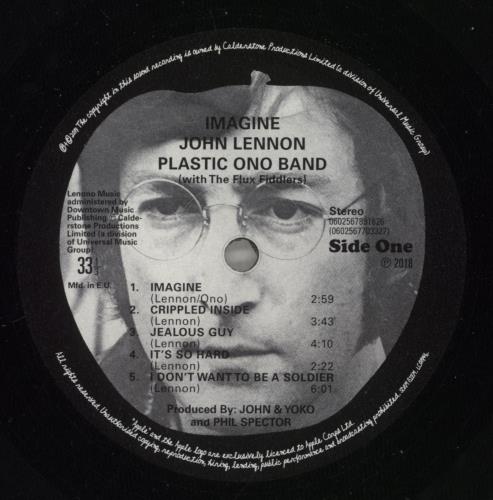 John Lennon Imagine | The Ultimate Mixes 2-LP vinyl record set (Double LP Album) UK LEN2LIM887174