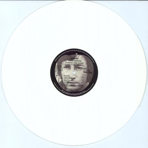 John Lennon Imagine: 50th Anniversary - 180gm White Vinyl 2-LP vinyl record set (Double LP Album) UK LEN2LIM792875