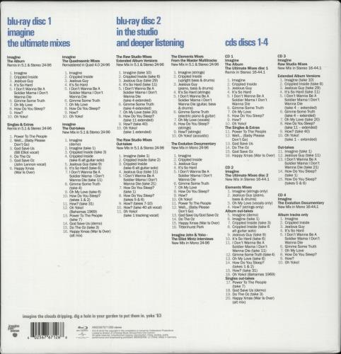 John Lennon Imagine: The Ultimate Collection - EX CD Album Box Set UK LENDXIM876417