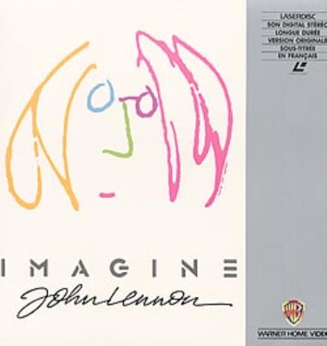 John Lennon Imagine laserdisc / lazerdisc French LENLZIM211451
