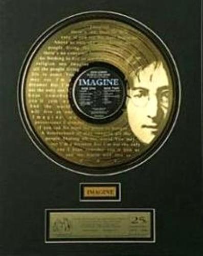 John Lennon Imagine memorabilia US LENMMIM303211
