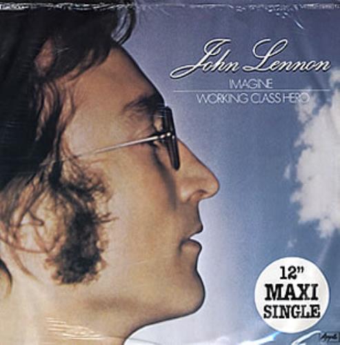 John Lennon Imagine 12" vinyl single (12 inch record / Maxi-single) Dutch LEN12IM354897