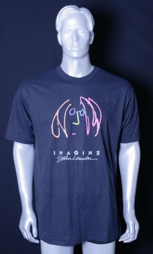 John Lennon Imagine t-shirt US LENTSIM537605