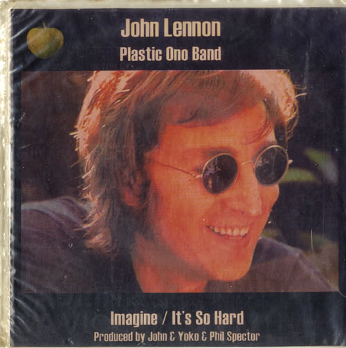 John Lennon Imagine 7" vinyl single (7 inch record / 45) Brazilian LEN07IM601688