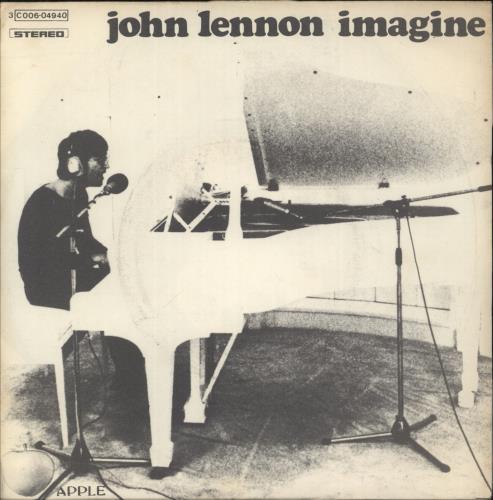 John Lennon Imagine 7" vinyl single (7 inch record / 45) Italian LEN07IM868004