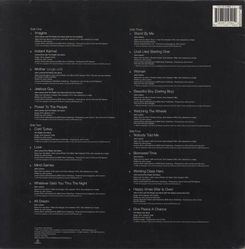 John Lennon Lennon Legend - EX 2-LP vinyl record set (Double LP Album) UK LEN2LLE820835