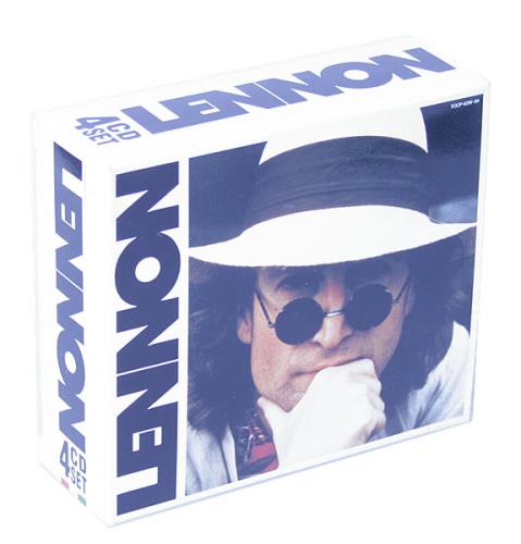 John Lennon Lennon 4-CD album set Japanese LEN4CLE510756