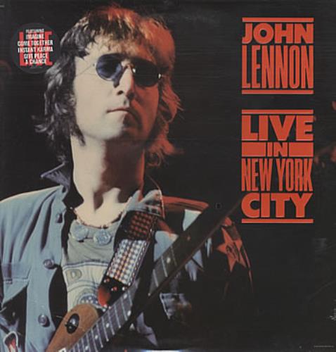 John Lennon Live In New York City - Sealed vinyl LP album (LP record) US LENLPLI324956
