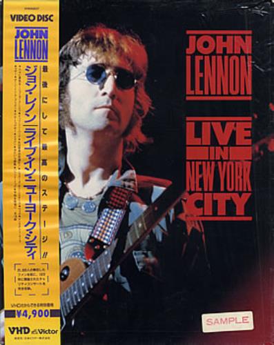 John Lennon Live In New York City Video CD Japanese LENVDLI384670