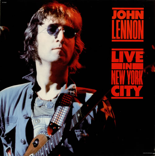 John Lennon Live In New York City vinyl LP album (LP record) Canadian LENLPLI475001