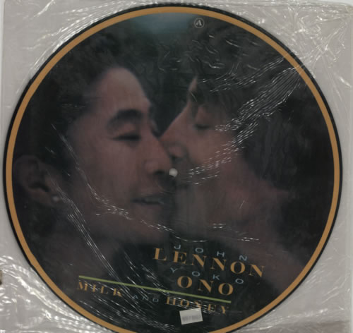 John Lennon Milk And Honey - 2nd Sealed picture disc LP (vinyl picture disc album) UK LENPDMI593738