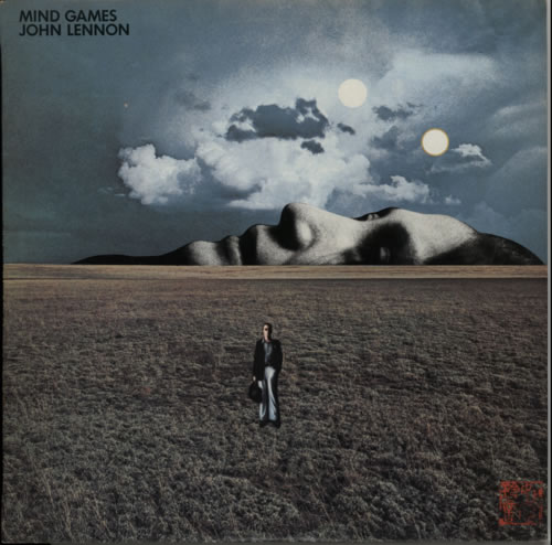 John Lennon Mind Games - Factory Sample vinyl LP album (LP record) UK LENLPMI612573