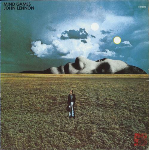 John Lennon Mind Games vinyl LP album (LP record) US LENLPMI801603