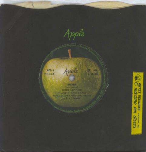 John Lennon Mother 7" vinyl single (7 inch record / 45) Brazilian LEN07MO825216