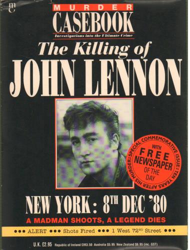John Lennon Murder Casebook magazine UK LENMAMU643767