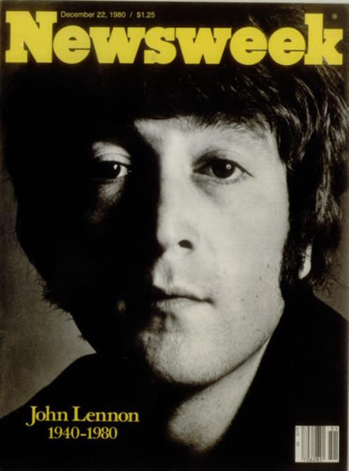 John Lennon Newsweek Memorial Issue magazine US LENMANE543661