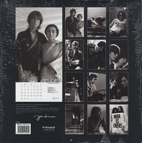 John Lennon Official Calendar 2006 calendar UK LENCAOF328562