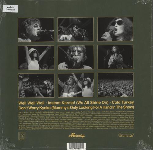 John Lennon Power To The People - RSD 2025 - Yellow Vinyl - Sealed 12" vinyl single (12 inch record / Maxi-single) UK LEN12PO862134