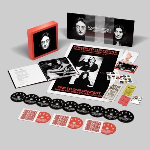 John Lennon Power To The People | The Ultimate Collection 3-Blu-Ray/9-CD + Book - Sealed CD Album Box Set UK LENDXPO876401